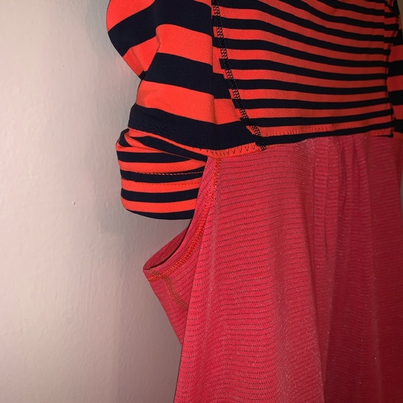 Lululemon Athletica Bra Top Size 6 Blue & Coral - Picture 3 of 9